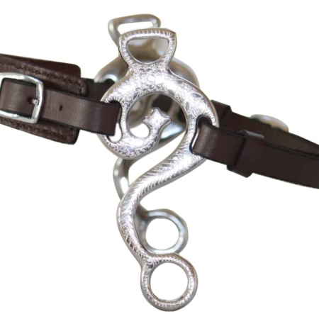 Hackamore med S-formet stang